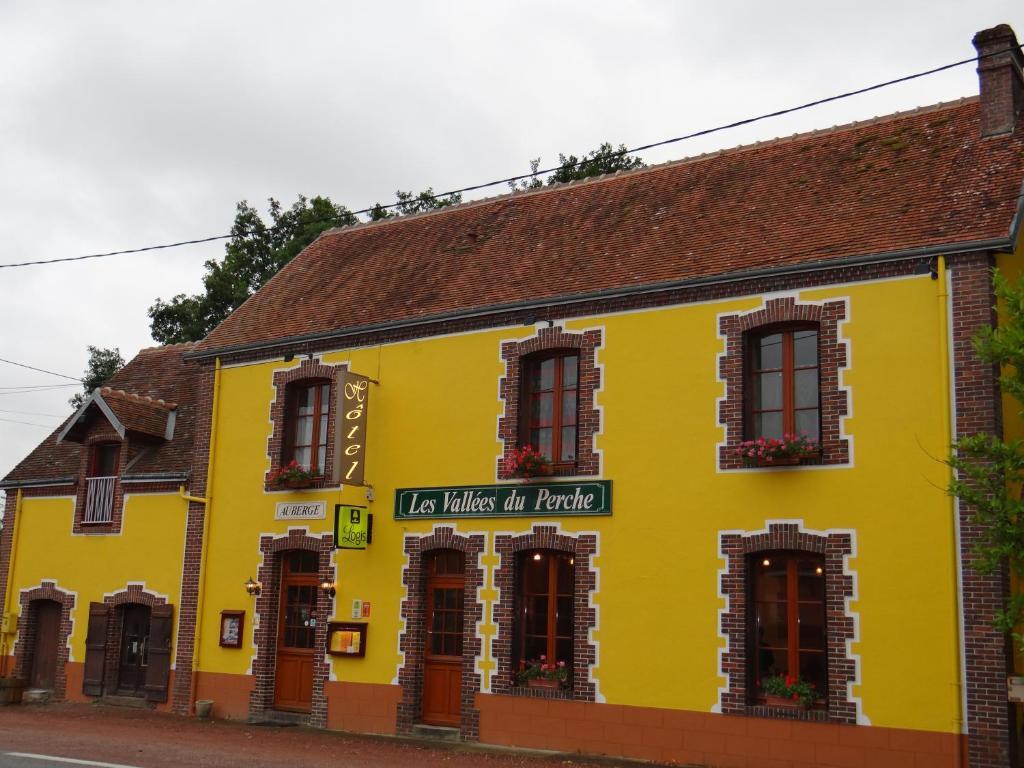 Vichères Logis-Hotel Restaurant Auberge Les Vallees Du Perche מראה חיצוני תמונה