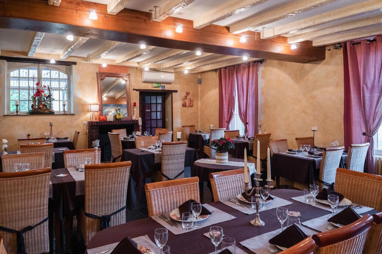 Vichères Logis-Hotel Restaurant Auberge Les Vallees Du Perche מראה חיצוני תמונה